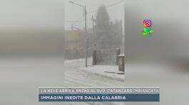 La neve arriva anche al sud, Catanzaro imbiancata thumbnail