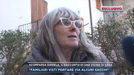 Scomparsa Daniela, il racconto di una vicina di casa thumbnail