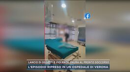 Lancio di oggetti e violenza, paura al pronto soccorso thumbnail