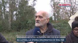 Emergenza abitativa, la famiglia che vive in un camper thumbnail
