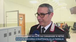 Milano, 14enne salvata dai carabinieri in metro thumbnail