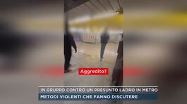 In gruppo contro un presunto ladro in metro thumbnail