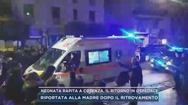 Neonata rapita a Cosenza, il ritorno in ospedale thumbnail