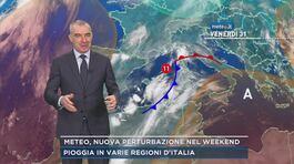 Meteo, nuova perturbazione nel weekend thumbnail