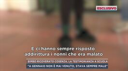 Bimbo ricoverato Cosenza, la testimonianza a scuola thumbnail