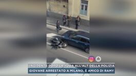 Incidente dopo la fuga all'alt della polizia thumbnail