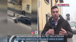 Fuga dalla polizia, lo schianto e l'arresto: polemica a Milano thumbnail