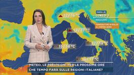 Meteo, le previsioni per le prossime ore thumbnail