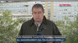 Papa Francesco, "La notte è trascorsa tranquilla" thumbnail