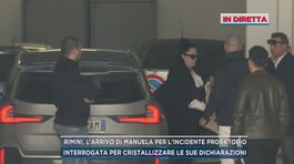 Rimini, l'arrivo di Manuela per l'incidente probatorio thumbnail