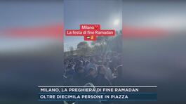 Milano, la preghiera di fine Ramadan thumbnail