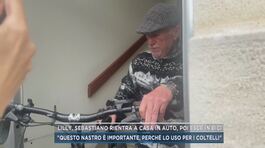 Lilly, Sebastiano rientra a casa in auto, poi esce in bici thumbnail