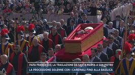 Papa Francesco, la traslazione da Santa Marta a San Pietro thumbnail