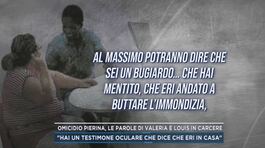 Omicidio Pierina, le parole di Valeria e Louis in carcere thumbnail