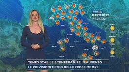 Tempo stabile e temperature in aumento thumbnail
