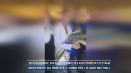 Feste esagerate, tra fuochi, carrozze e abiti tempestati di strass thumbnail