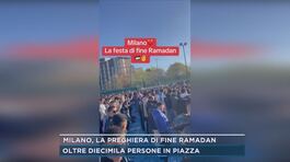 Milano, la preghiera di fine ramadan thumbnail