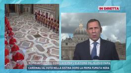 Roma, in corso il Conclave per l'elezione del nuovo Papa thumbnail