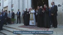 Papa Leone XIV, la visita a Genazzano dalla Madonna del Buon Consiglio