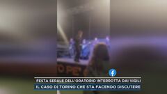 Festa serale dell'oratorio interrotta dai vigili