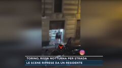 Torino, rissa notturna per strada
