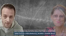 Lilly, il tecnico dell'autopsia sulla frattura alla vertebra thumbnail