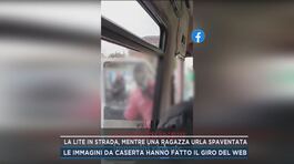 La lite in strada, mentre una ragazza urla spaventata thumbnail