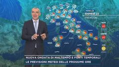 Nuova ondata di maltempo e forti temporali