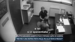 Garlasco, il video di Stasi e Stefania Cappa in caserma