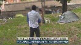 Colle Oppio, aggredito il giornalista Alessio Fusco thumbnail