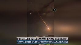 Il sistema di difesa israeliano bucato da un missile thumbnail