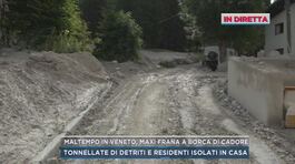 Maltempo in Veneto, maxi frana a Borca di Cadore thumbnail