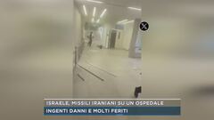 Israele, missili iraniani su un ospedale