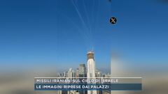 Missili iraniani sul cielo di Israele