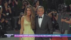Da Clooney a Pitt, ecco le stelle sul red carpet di Venezia