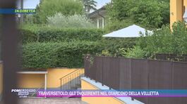 Traversetolo: gli inquirenti nel giardino della villetta thumbnail