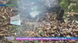 Giulia Cecchettin, il suo corpo abbandonato sotto le foglie thumbnail