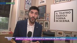 Maurizio Costanzo, dal suo ufficio nel teatro Parioli thumbnail