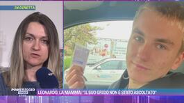 Leonardo Calcina, la mamma: "Il suo grido non è stato ascoltato" thumbnail