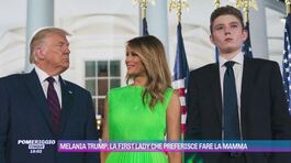 Melania Trump, la first lady che preferisce fare la mamma thumbnail