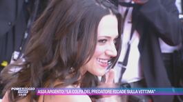Asia Argento: "La colpa del predatore ricade sulla vittima" thumbnail