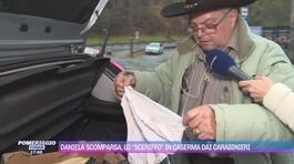 Daniela scomparsa, lo "sceriffo" in caserma dai carabinieri thumbnail