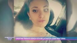 Cristina trovata senza vita nella doccia: cosa non torna thumbnail