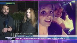 Verona, parla un amica di Cristina la donna trovata morta in casa thumbnail