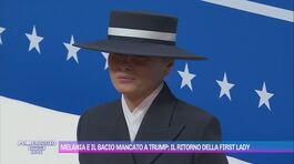 Melania e il bacio mancato a Trump thumbnail