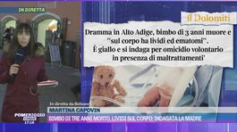 Bimbo di tre anni morto, lividi sul corpo: indagata la madre thumbnail