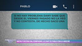 Nataly uccisa dal compagno, le chat di Pablo con le amiche thumbnail
