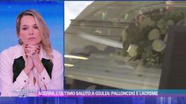 Acerra, l'ultimo saluto a Giulia: palloncini e lacrime thumbnail