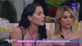 "Grande fratello", Shaila e Lorenzo contro Mattia thumbnail