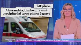 Ultim'ora: bimbo di 2 anni precipita dal 3° piano, è grave thumbnail